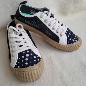 NWOT Havaianas Sneakers Women's Size 7.5 Polka Dot Mesh Sides